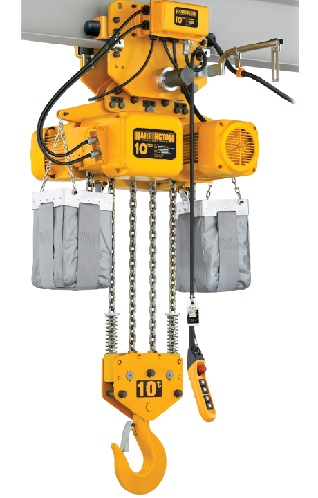 Harrington Hoists | NERM/ERM Large Capacity Trolley Hoist 3-Phase